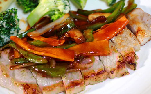 豚ロース 1.2kg 生姜焼き・炒め物など～北海道駒ヶ岳ポーク～＜酒仙合縁 百将＞ 森町 豚肉 生姜焼き 炒め物 ロース 北海道産 ふるさと納税 北海道 mr1-0319