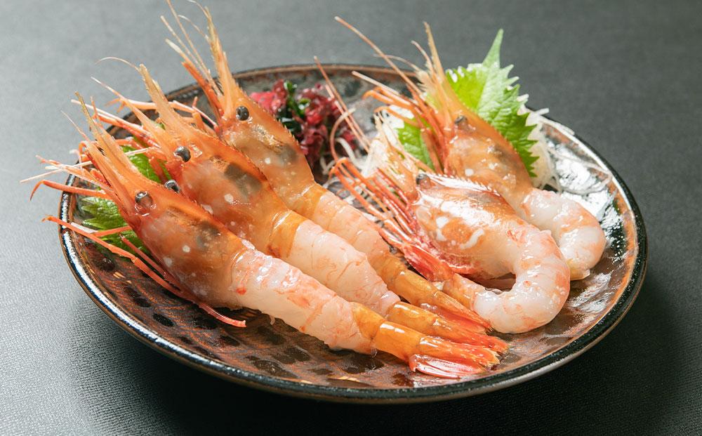 ボタンエビ500g(25尾前後)【 えび エビ 海老 ボタンエビ 牡丹海老 魚介 魚介類 海鮮 冷凍 食品 グルメ お取り寄せ 八雲町 北海道   】