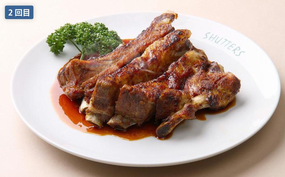 【定期便】スペアリブ食べ比べ定期便【 スペアリブ スペアリブセット ジンジャーソース 豚肉 豚  肉 肉セット 食品 グルメ お取り寄せ お取り寄せグルメ    八雲町 北海道 】