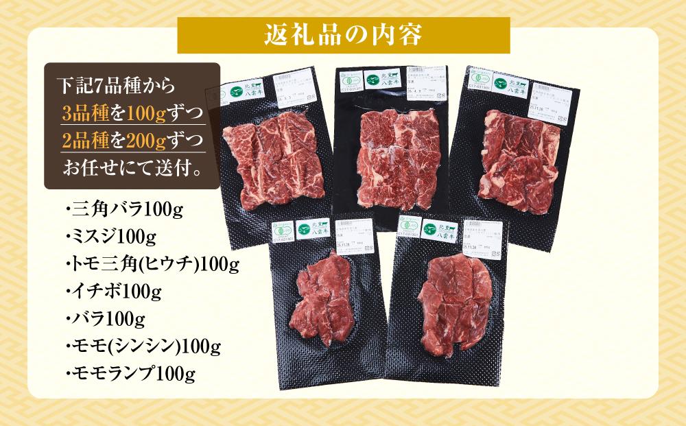 北海道産 オーガニック牛肉豪華焼肉セット 5品種 700g 【 国産牧草牛 北里八雲牛 肉 にく ニク 牛肉 牛肉赤身 赤身 牛肉セット オーガニック 冷凍牛肉 贅沢牛肉 国産牛肉 北海道産牛肉 道産牛肉 簡単 お手軽 特製牛肉 】