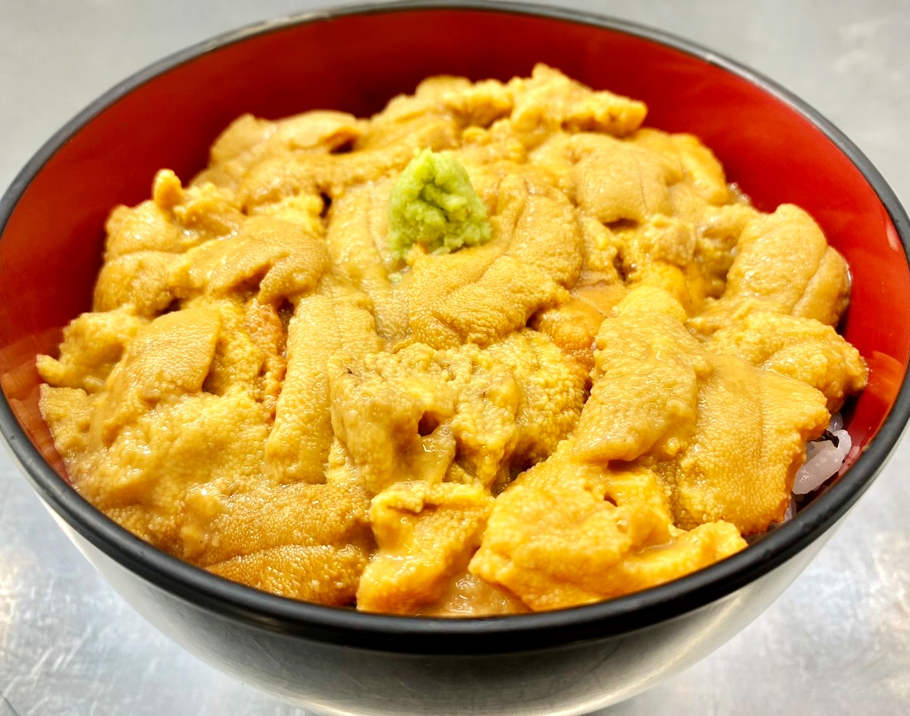 【2024年6月発送】北海道産 上ノ国町 塩水生うに（100g×2パック）