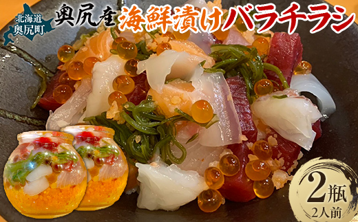 海鮮漬けバラチラシ2瓶2人前 OKUV004