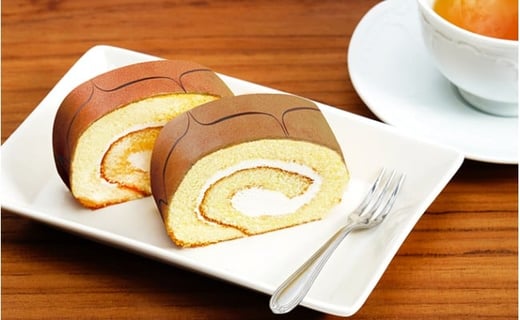 バタークリーム入りロールカステーラ3本 お菓子 菓子 食品 F21W-551