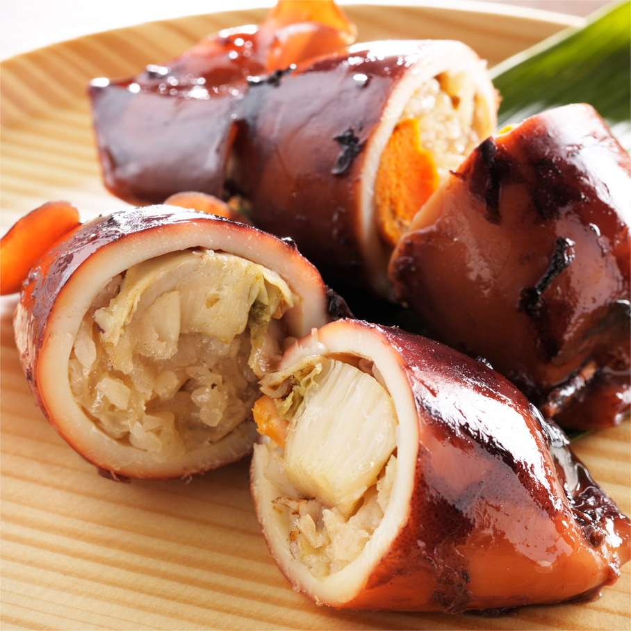 【北のハイグレード食品Sに選定】漁師のいかめし アラカルト12本 プレーン ホタテ入 わかめ＆ゴマ チーズ入 海老入 うに入 北海道産 するめいか 海鮮 せたな町 ふるさと納税