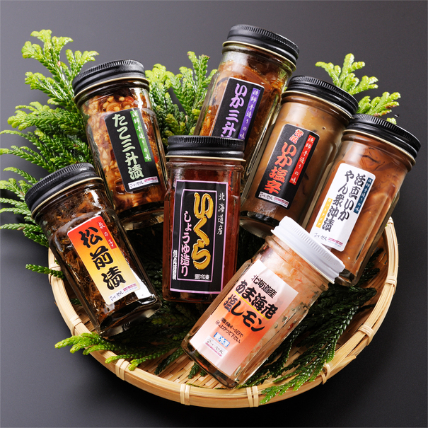 【北海道産生珍味詰め合わせ】船長の海鮮たまて箱B 7種詰め合わせ いくら醤油漬 松前漬 いか三升漬 いか塩辛 たこ三升漬 甘えび 活いか 冷凍 海鮮 せたな町 ふるさと納税