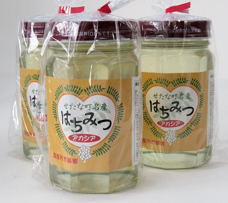 【2026年8月1日から順次発送】【天然アカシア100%】北海道産 純粋はちみつ 500g×3本セット 紅茶 レモン レモン漬け 大根 ヨーグルト ダイエット せたな町 ふるさと納税