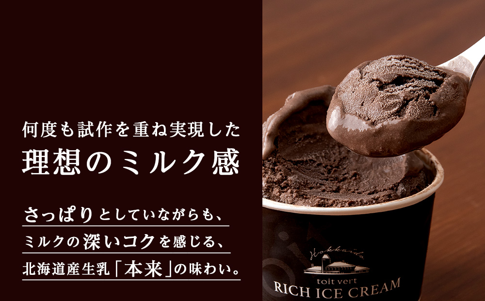 リッチアイスクリーム カカオ香るほどよい甘さのチョコレート 18個セット（100ml）アイス スイーツ おやつ 冷凍 食べ比べ