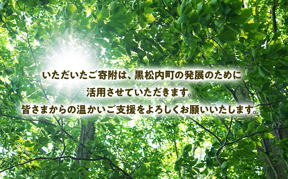 北海道 黒松内町☆応援寄付金☆【返礼品なし】5,000円