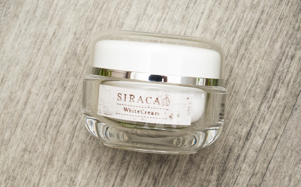 【1ヶ月毎2回定期】SIRACA White Cream（クリーム） 1本（30g）×2回