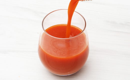 北海道 蘭越町産 トマトジュース（有機ミニトマト使用）720ml×2本 合計1440ml