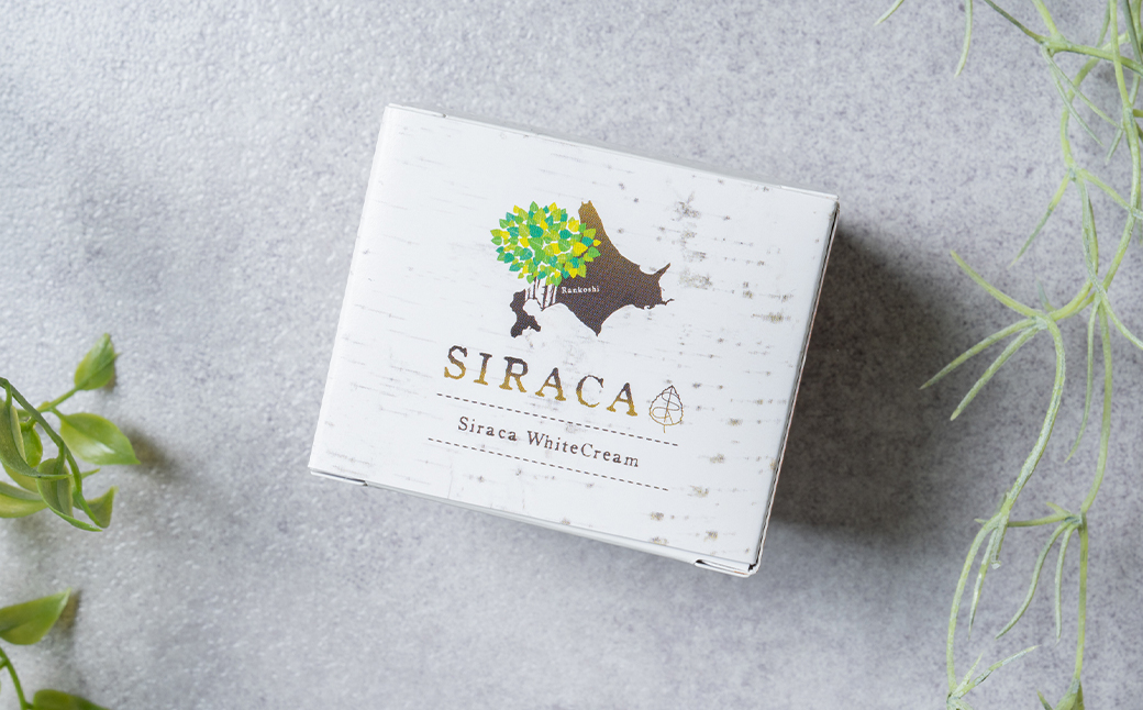 【1ヶ月毎7回定期】SIRACA White Cream（クリーム） 1本（30g）×7回