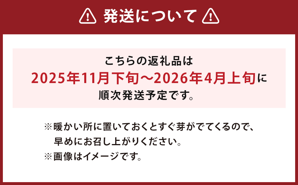 北海道蘭越産じゃがいも（きたあかり）約5kg