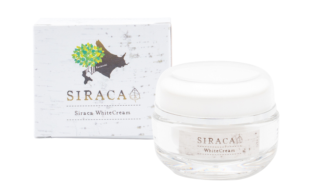 【1ヶ月毎10回定期】SIRACA White Cream（クリーム） 1本（30g）×10回