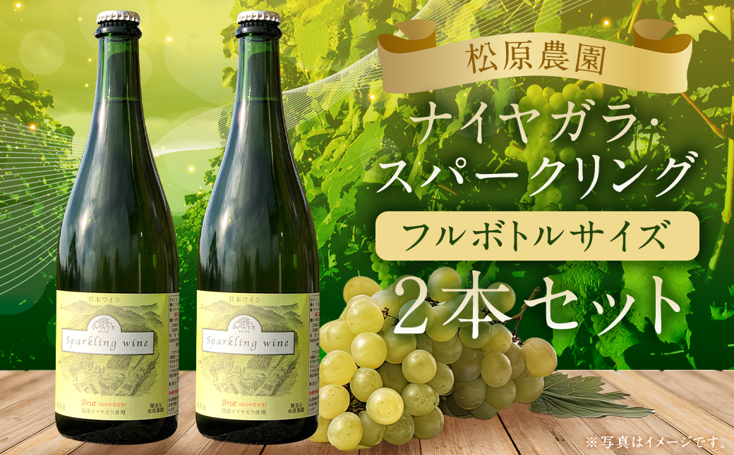 「ナイヤガラ・スパークリング」フルボトル2本セット