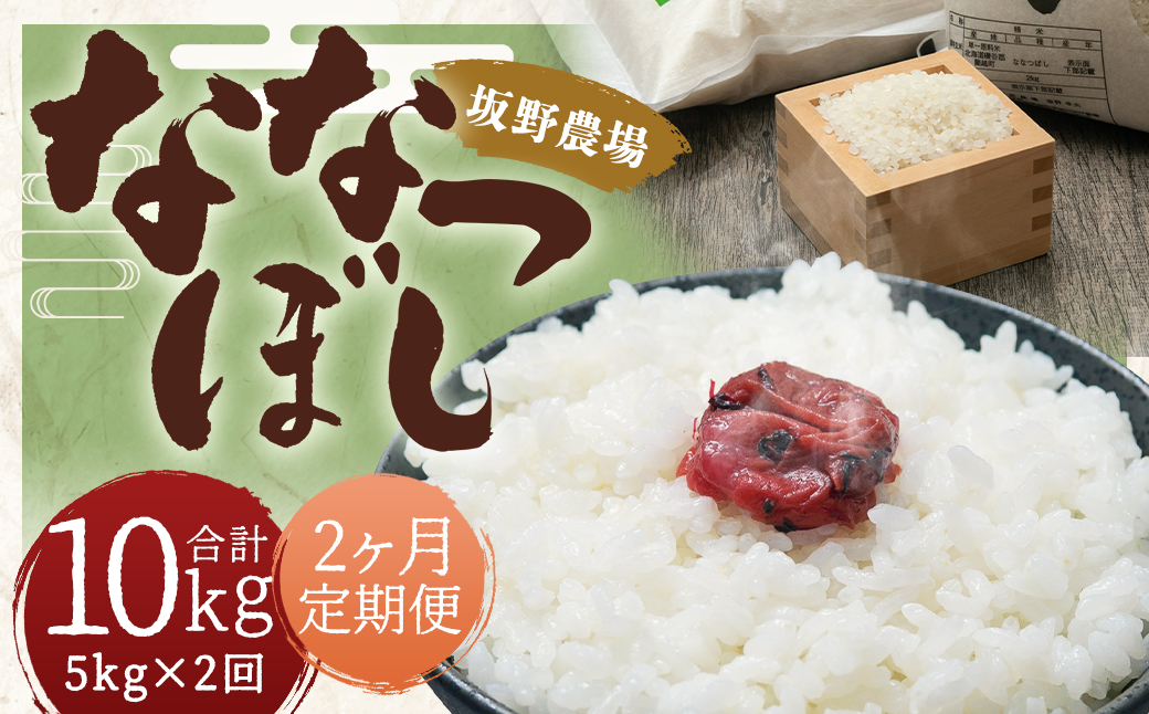 【2ヶ月定期便】令和5年産 らんこし米 ななつぼし 5kg