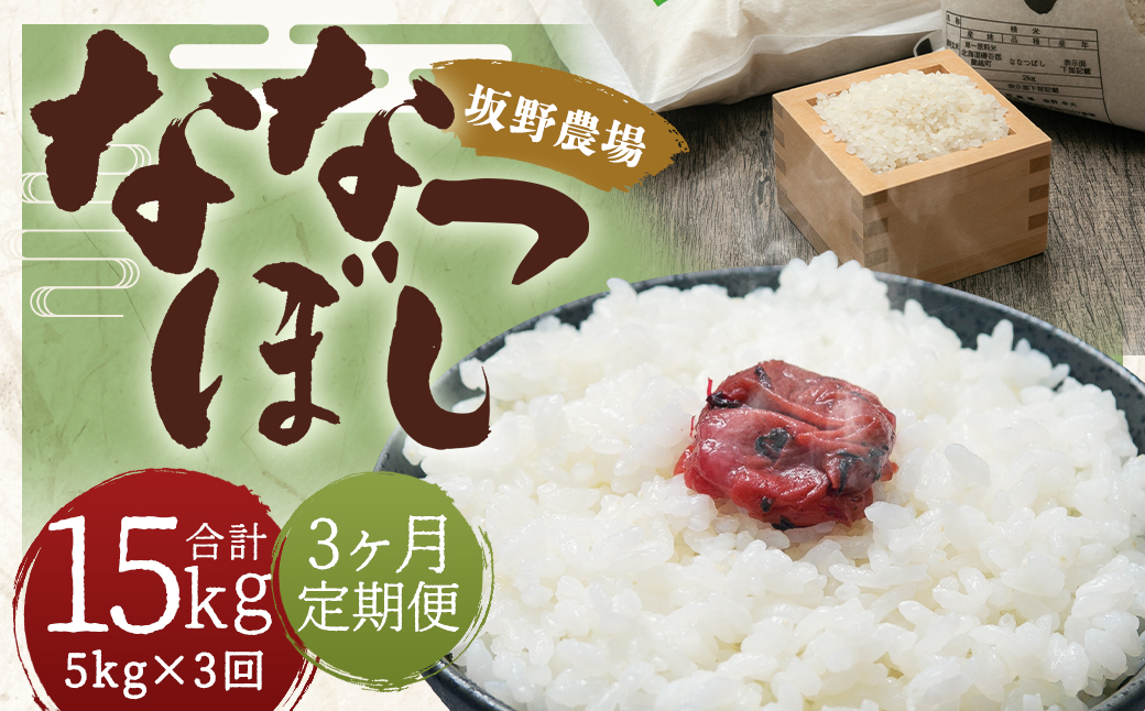 【3ヶ月定期便】令和5年産 らんこし米 ななつぼし 5kg