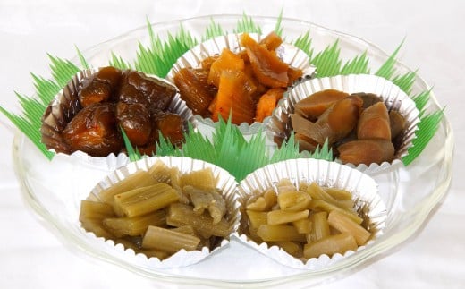 漬物 5種 詰め合わせ セット （きゅうりキムチ ・ セロリキムチ 大 ・ ふきもろみ漬 ・ メロン粕漬 ・ うど甘酢漬 各1個ずつ） 5種類 お漬物 漬け物 つけもの 漬物セット 詰合せ 食品 北海道 蘭越町 常温