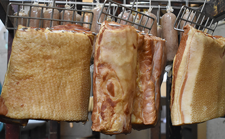 【北海道産豚肉使用】バラベーコンスライス3個（100g×3）【2416901】