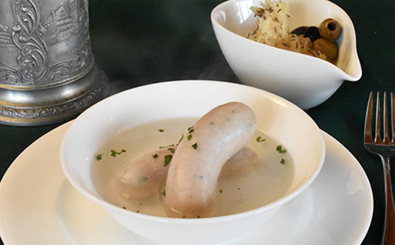 【北海道産豚肉使用】ヴァイスブルストポークソーセージ4個（230g×4）【2418401】