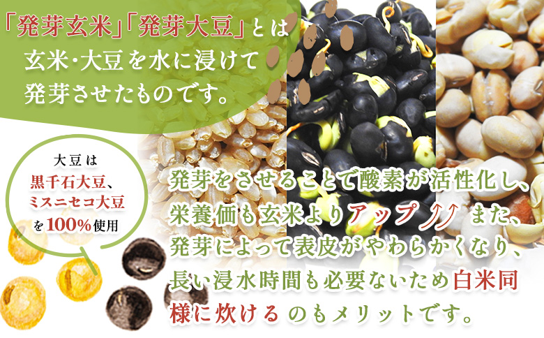 【12回定期便】【薬膳ご飯】【有機肥料使用／無農薬・無化学肥料･備蓄用向き】鑑定米の発芽三昧1.4kg（350g×4）水田環境鑑定・米食味鑑定士鑑定米【Yesclean加工品部門認定品】【3113401】