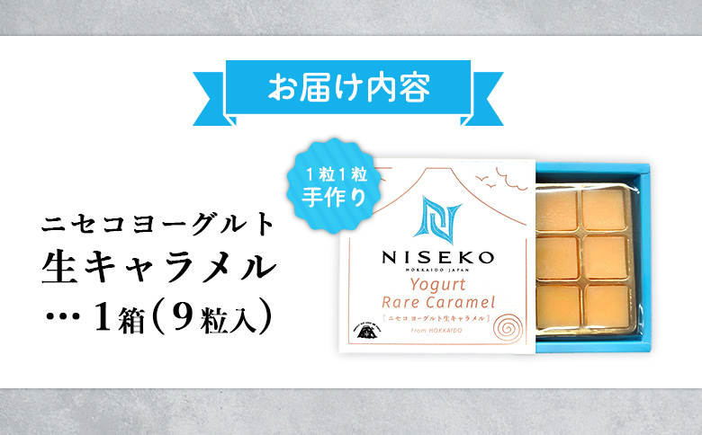 ニセコヨーグルト生キャラメル　1箱【09151】