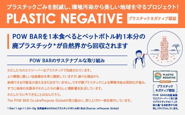 POW BAR ソルトピーナッツバター & チョコレートチップ《12本入り》【28020】