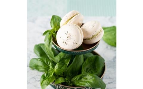 The NISEKO Macaron ニセコマカロン（菊芋・バジル）３個入り×２種セット【26003】