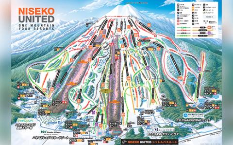 ニセコ全山共通リフト券（All Mt.Pass）1日券（5枚）ニセコアンヌプリ