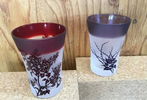 【ギフトラッピング可】がらすギャラリー童夢　タンブラー２個セット　【11109】