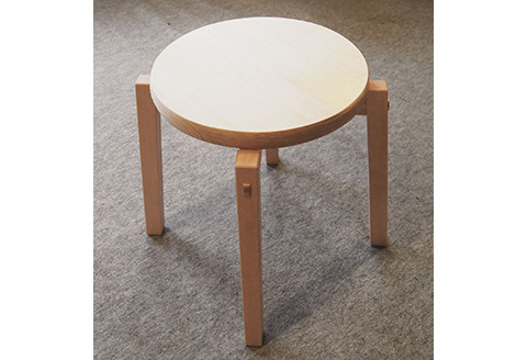 野坂木芸工房ハンドメイド椅子【15001】