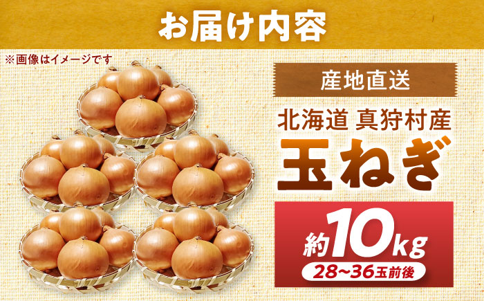 【2026年10月上旬以降順次発送】 玉ねぎ 10kg | 野菜 玉ネギ たまねぎ やさい 北海道 産地直送 | 道の駅 真狩フラワーセンター [BPAM080]