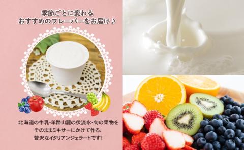 ◆3ヶ月連続定期便◆Ruhiel（ルヒエル）の完熟フルーツジェラート 12個セット スイーツ デザート