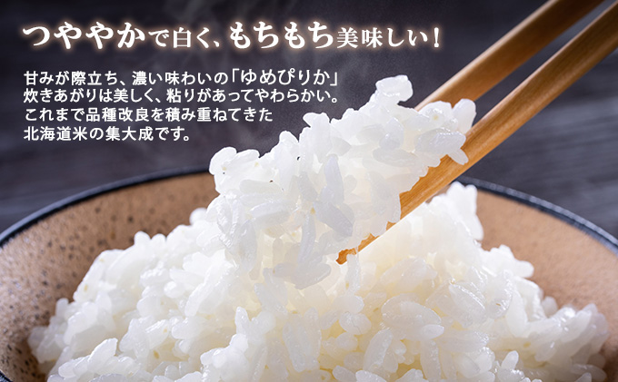 定期便 6ヶ月連続6回 北海道産 ゆめぴりか 精米 10kg 米 新米 特A 白米 お取り寄せ ごはん 道産米 ブランド米 半年 お米 ご飯 米 おまとめ買い  【定期便・お米・ゆめぴりか・精米】