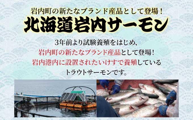 北海道岩内サーモン(刺身)350g（110g～130g×3）【020-a004】