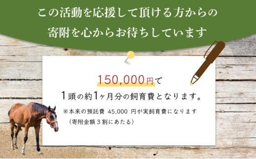 【引退競走馬 余生支援】北海道 岩内町 ホーストラスト北海道支援 3000円コース 引退馬 3,000円