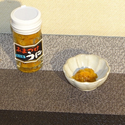 泊名産　あまづけうに(60g×2本)【配送不可地域：離島】