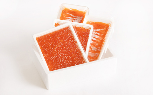 サーモンいくら丼(トラウトサーモンスライス、いくら醤油漬け)セット　各2パック【配送不可地域：離島】