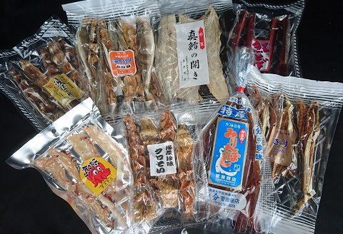 菅原商店の売れ筋珍味セット