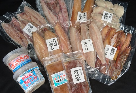 菅原商店の冷凍珍味セット