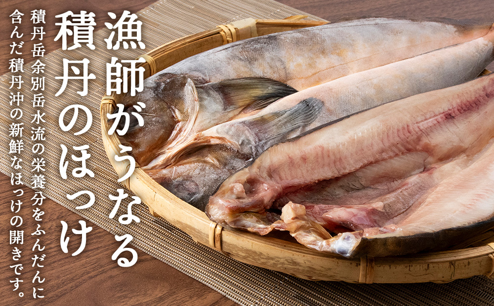 積丹ホッケの開き 5枚