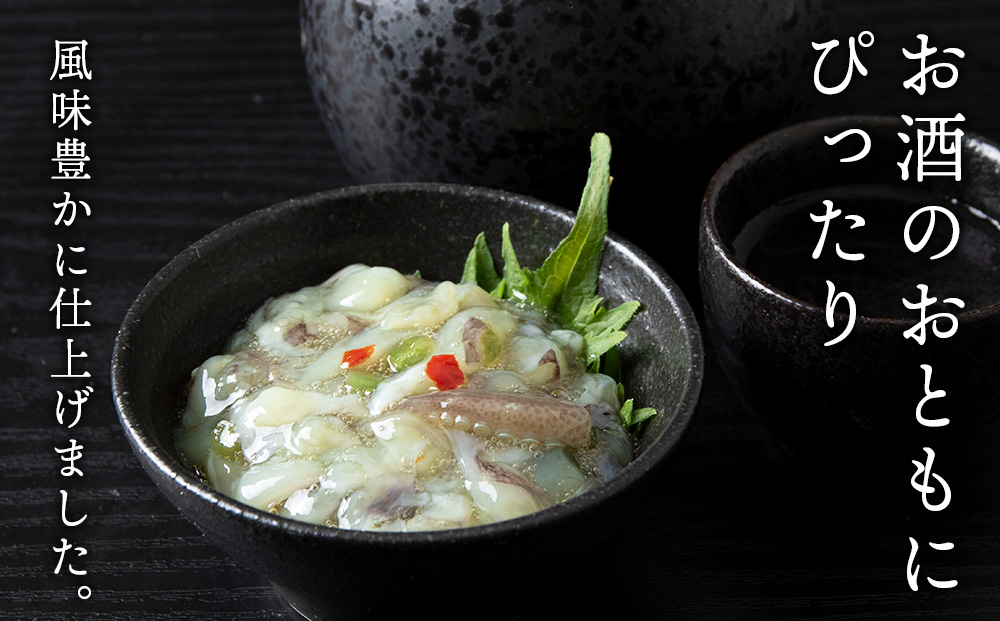 【9月30日受付終了】【12月発送】積丹 老舗手作りシリーズ "たこわさび”140g×5個セット おつまみ 晩酌 ご飯のおとも