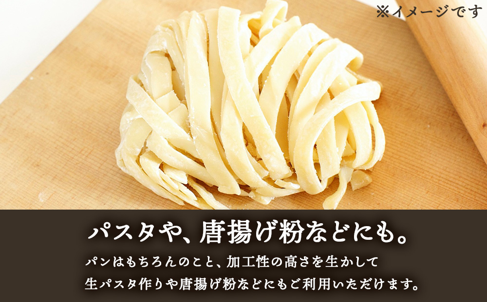 竹内さんちの小麦粉【北海道 春よ恋（１kg×２袋）便利な小分け袋でお届け】小麦粉 1kg 2㎏ 春よ恋 小分け お菓子　パン