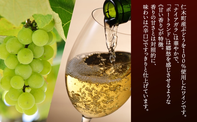 ナイアガラ ポートランド ブドウ ワイン 720ml 2本 飲み比べ セット 葡萄 ぶどう 果実 果実酒 お酒 アルコール 白ワイン 辛口 お取り寄せ ギフト gift ボトル 紙箱 御中元 お中元