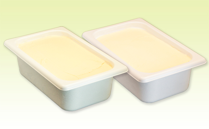 こだわりの北海道アイス 業務用セット〈ナイアガラ＆ミルク〉2L×各1個  スイーツ デザート 冷たい 砂糖不使用 無香料 無着色料 乳化剤不使用 GI値が上がりにくい 白ぶどう 甘さ控えめ さっぱり [株式会社 自然農園]