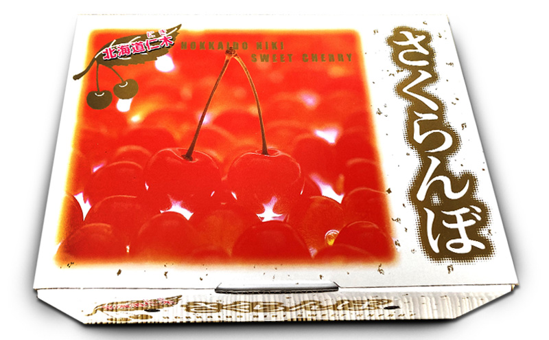 北海道 仁木町産 さくらんぼ【 佐藤錦 】200g×2パック バラ詰め Lサイズ　食後 デザート 旬の果物 サクランボ チェリー フルーツ 果物 果物類 仁木町 仁木 [峠のふもと紅果園]