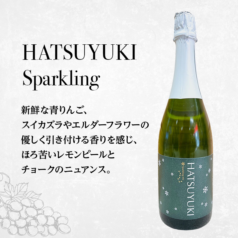 【北海道仁木町 ふるさと納税限定ワインセット】スパークリングワイン 6本 セット　飲み比べ 6種 スパークリング ワイン お酒 酒 果実酒 晩酌 葡萄 ぶどう ブドウ 料理 食事 お祝い 北海道 仁木町