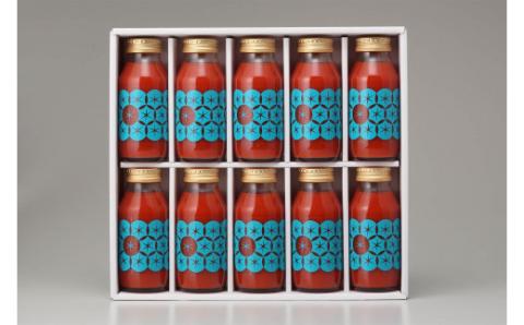 【定期便12回】中野ファームのトマトジュース 180ml×10本セット 食塩無添加 添加物不使用