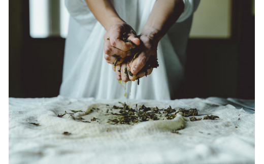 ドメーヌ・タカヒコ ナナツモリのピノノワールの葉を使った北海道TEA_Y037-0336