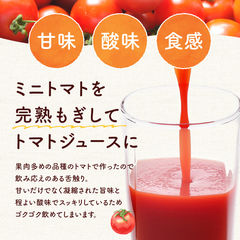 NicoFarm トマトジュース2本セット_Y124-0001