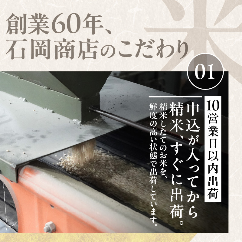【10営業日以内】北海道産 ななつぼし5kg【定期便3回】 精米 お米 即納_Y138-0032